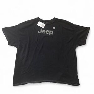 NWT Jeep Cherokee Black Graphic Tee, men’s oversized Large